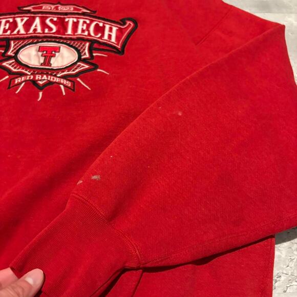 Vintage 1990s texas tech crewneck - Picture 3 of 4